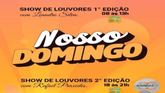 PROGRAMA  Show de Louvores